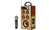 Ysd 4305 Dynamic Thunder Sound High Bass Portable Fm USB Coaxial Aux Bluetooth Speaker with Mic