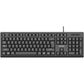 Philips K234 Usb Wired Keyboard For Pc Laptop Desktop Computers | 104 Keys With Numeric Keypad Black