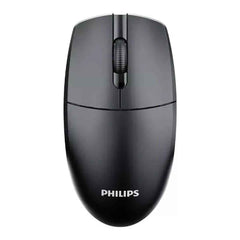Philips M347 Ergonomic Design Wireless Mouse With 2.4GHz Connection - Black