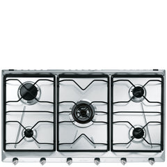 Smeg SRV596-5 90cm Steel Cooker