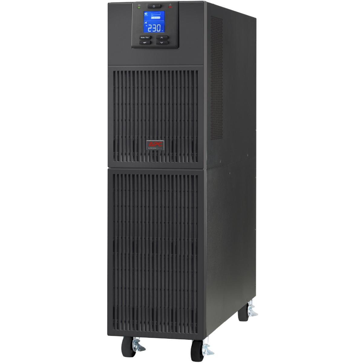 Apc Srv6ki Easy Ups On Line 6kva 6000w Tower 230v Hard Wire 3 Wire(1p+n+e) Outlet Intelligent Card Slot & Lcd - CompuMe Apc Srv6ki Easy Ups On Line 6kva 6000w Tower 230v Hard Wire 3 Wire(1p+n+e) Outlet Intelligent Card Slot & Lcd - CompuMe