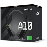 Logitech G Astro A10 Gen 2 Cross-Platform Wired Gaming Headset for PlayStation 5/4, Xbox S|X, Nintendo Switch, PC: 3.5mm Headphone Jack, 32mm Drivers, Flip-to-Mute Mic, Over-Ear - Black/Xbox Edition