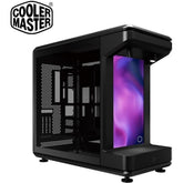 Cooler Master MasterFrame 360 STAGE LCD Open-Frame ATX PC Case, Front LCD Display, 430mm GPU Max, 360mm Radiator Support, Supports Up to 12×120mm Fans, PCIe 5.0 Riser, USB4 Type-C, Vertical GPU Mount