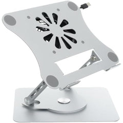 360 Rotating V6.1 Metal Folding Cooling Laptop Stand