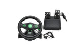 4 In 1 Vibration Steering Wheel 180 Rotation For X360, Ps3, Ps2 Pc Usb - CompuMe