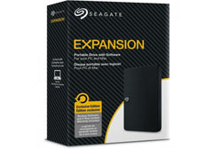 External Seagate Expansion 1TB, Portable HDD USB 3.0 Micro-B -BLACK