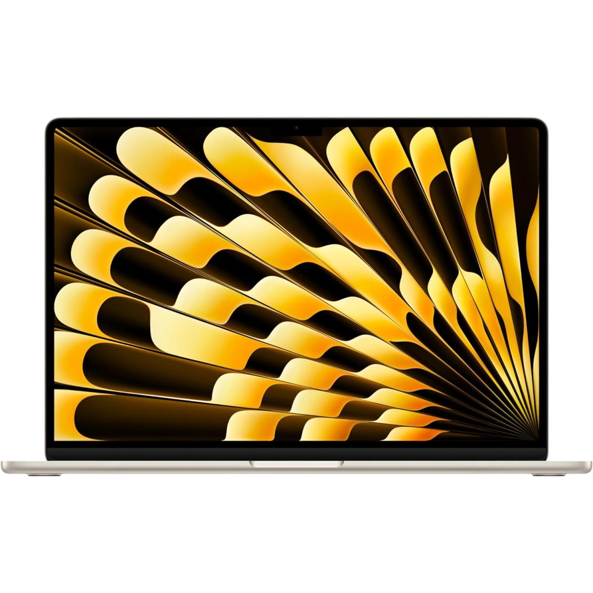 Apple Macbook Air 15 (2024) New Apple M3 (512gb/16gb) 8‑core Cpu & 10‑core Gpu Retina True Tone Starlight - CompuMe Apple Macbook Air 15 (2024) New Apple M3 (512gb/16gb) 8‑core Cpu & 10‑core Gpu Retina True Tone Starlight - CompuMe