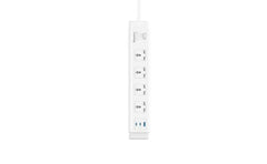 Huntkey Szc417 5 Outlets Usb Type C Universal Standard Power Strip 3m
