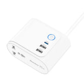 Huntkey SZF - 207 Type - C 35W Charger Pub for Desktop UK Plug 1.8 meter with chargers