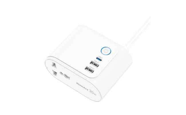 Huntkey Szf 207 Type C 35w Charger Pub for Desktop Uk Plug 1.8 meter with 1 8 meter cord