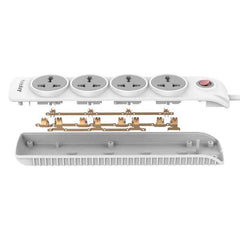 Huntkey SZN401 4 ports EU plug Power Strip 1.8M