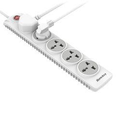 Huntkey SZN501 Power Strip Surge w/ 5 Universal AC Sockets (3M) | SZN501 | - CompuMe
