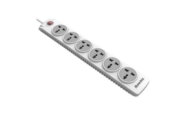 Huntkey SZN601 6 Port Uk Plug Power Strip 3 meter