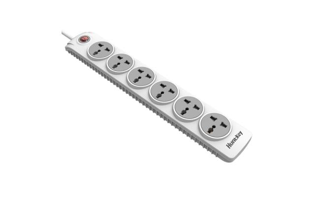 Huntkey SZN601 6 Port Uk Plug Power Strip 3 meter