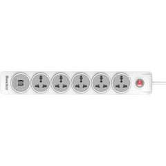 Huntkey SZN607 Power Strips, Universal Standard