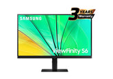 Samsung ViewFinity S6 (D606) 27" 2K QHD (2560 x 1440) Flat Business Monitor IPS, 100Hz, 5MS, 10 Bit, HDR10, sRGB 99% w/ Ergonomic Stand & Ultrathin Bezel Display