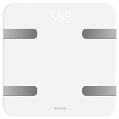 Proove Numbers Smart scale Bluetooth Connections - white, smart devices