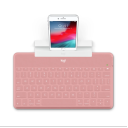 Logitech Keys-To-Go Wireless Bluetooth Standing Keyboard - Pink