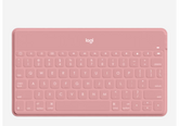 Logitech Keys-To-Go Wireless Bluetooth Standing Keyboard - Pink