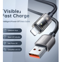 Mcdodo 314 Auto Power Off Lightning Transparent Data Cable 1.2m