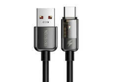 Mcdodo CA3150 Auto Power Off 6A Type-C Super Charge Transparent Data Cable 1.2m
