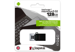 kingston flash OTG 128GB DT MicroDuo 3 Gen2 + microUSB (Android/OTG)
