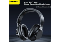 AWEI A997BL PRO Wireless Headphones Bluetooth Earphones Foldable Gaming Headset Sport Headphone with Mic Music Earbuds 300mAh