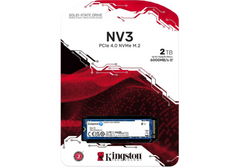 Kingston NVMe PCIe solid state drive for data storage