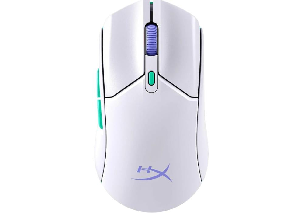 HyperX Pulsefire Haste 2 Core Wireless – Gaming Mouse for PC, Long Battery Life, Lightweight, Custom Core Sensor, Dual Wireless Connectivity, White