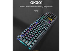 Lenovo Lecoo GK301 Blue Switch RGB LED Keyboard Mechanical Gaming Keyboard