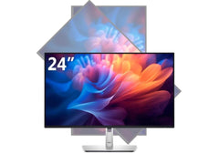 Dell Monitor P2425H (2024) 24" IPS Full HD 100Hz Professional Stand Adjustable Monitor 4-Star Certified Eye Comfor, Display Port HDMI VGA