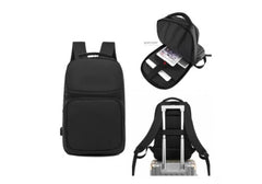 Okade Laptop Backpack Up to 15.6" Laptops S8839 Protective Case Water Resistant Exterior - Black