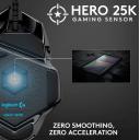 Logitech G502 HERO High Performance Wired Gaming Mouse 25K Sensor, 25,600 DPI, RGB, Adjustable Weights, On-Board Memory PC / Mac