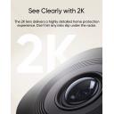 Eufy By Anker Wireless Indoor Security Camera C220 , 2K Resolution, 360° Pan and Tilt - T8W11321 - (White) - 18 Month Warranty