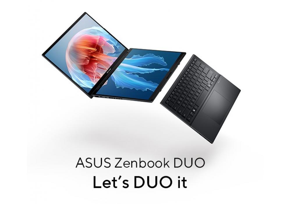 New Laptop ASUS Zenbook Duo OLED |Intel® Core™ Ultra 9 Processor 285H , 32GB DDR5X ,2TB SSD, 14.0-inch Double Screen 3K OLED Backpack, Sleeve & ASUS Pen 4 MODE STYLE | Win 11 Home New Laptop ASUS Zenbook Duo OLED |Intel® Core™ Ultra 9 Processor 285H , 32GB DDR5X ,2TB SSD, 14.0-inch Double Screen 3K OLED Backpack, Sleeve & ASUS Pen 4 MODE STYLE | Win 11 Home
