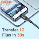 Mcdodo USB Lightning Data Charger Cable 18W 3M Fast Charging - Black - 18 Month Warranty