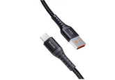 Mcdodo USB Type C 3M 27W Fast Charging Data Cable for Efficient Use - Black - 18 Month Warranty