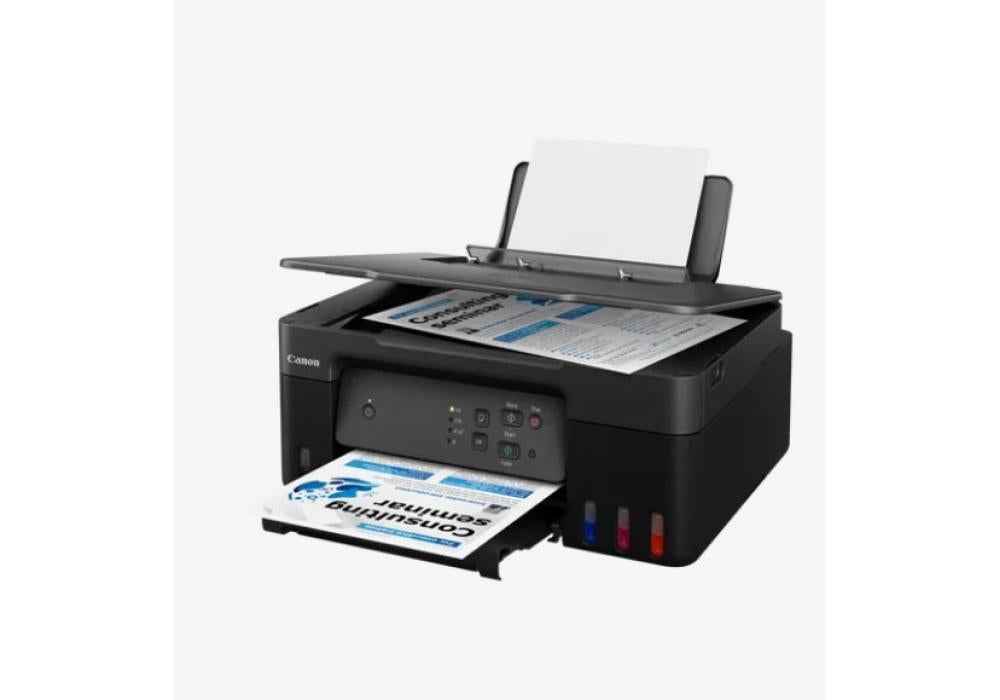 Canon PIXMA G2430 Colour 3-in-1 Refillable MegaTank Printer, Fast, affordable and efficient MegaTank printer, Black