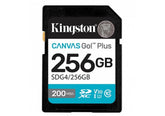 Kingston Canvas Go! Plus SD Memory Card (256GB) For DSLRs, Mirrorless Cameras & 4K Video Up to 200MB/s Read, 160MB/s Write