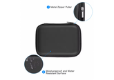 Off - Brand Pouch 2.5" External Hard Drive Case Semi Hard Shell - Black with portable external hard drive