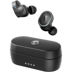 Skullcandy Sesh Anc Wireless Earbuds, Bluetooth Headphones, Noise Cancelling, Up To 46 Hours Battery With Charging Case, Sweat And Water Resistant, Microphone For Iphone Android True Black