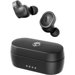 Skullcandy Sesh Anc Wireless Earbuds, Bluetooth Headphones, Noise Cancelling, Up To 46 Hours Battery With Charging Case, Sweat And Water Resistant, Microphone For Iphone Android True Black