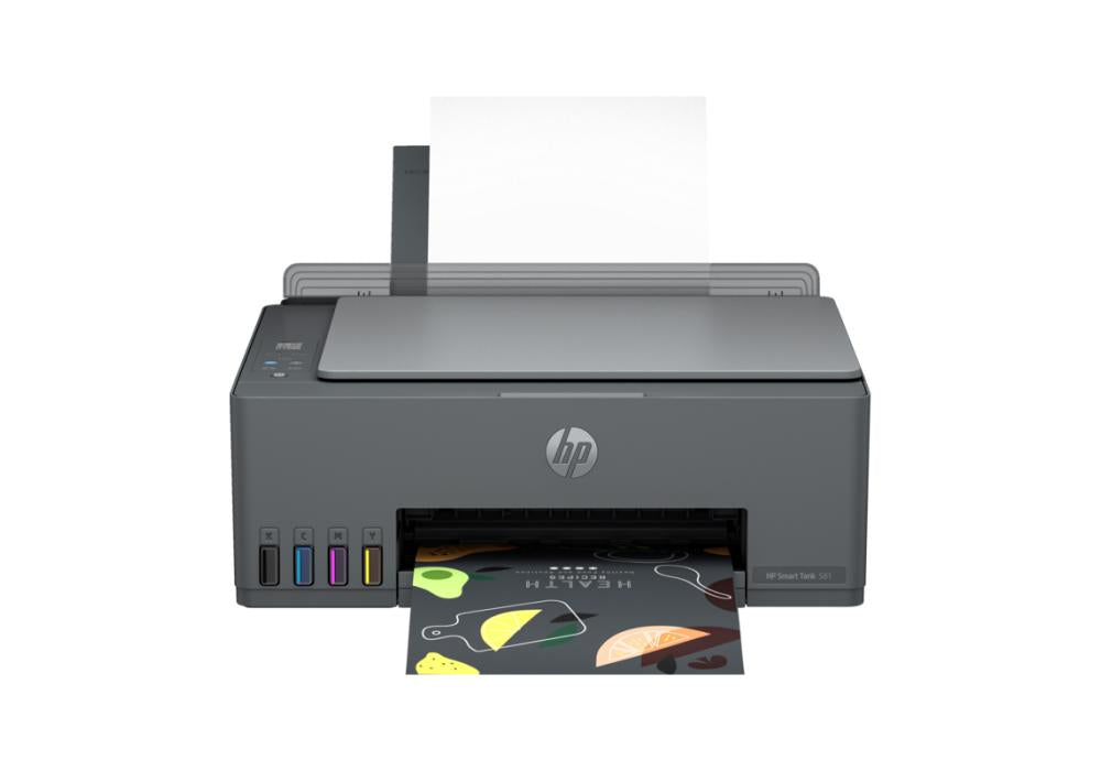 HP Smart Tank 581 All-in-One Printer - Print , Copy, Scan, Wi-Fi, with dedicated ID copy smart button, 4800 x 1200 DPI 11 ppm A4 , Wi-Fi Direct, Hi-Speed USB 2.0 - Black 1 Year Warranty