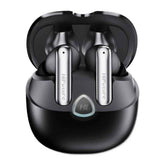 Hifuture Sonic Air Tws Earbuds, Enc For Calls, Bluetooth 5.3, 25 Hours Playtime, Ipx5 Sweatproof, Powerful Bass Black