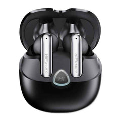 Hifuture Sonic Air Tws Earbuds, Enc For Calls, Bluetooth 5.3, 25 Hours Playtime, Ipx5 Sweatproof, Powerful Bass Black