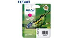 Epson Ink T0333 Magenta (Original), toners and inks epson toners ink