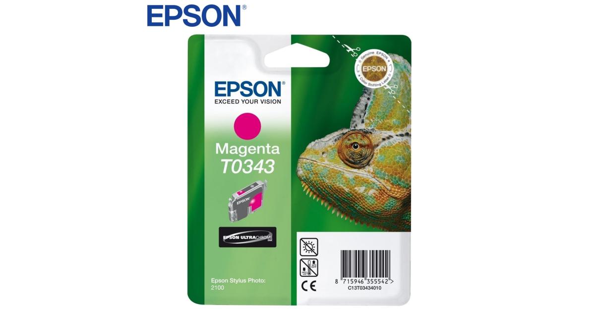Epson Ink T0343 Magenta (Original) - CompuMe