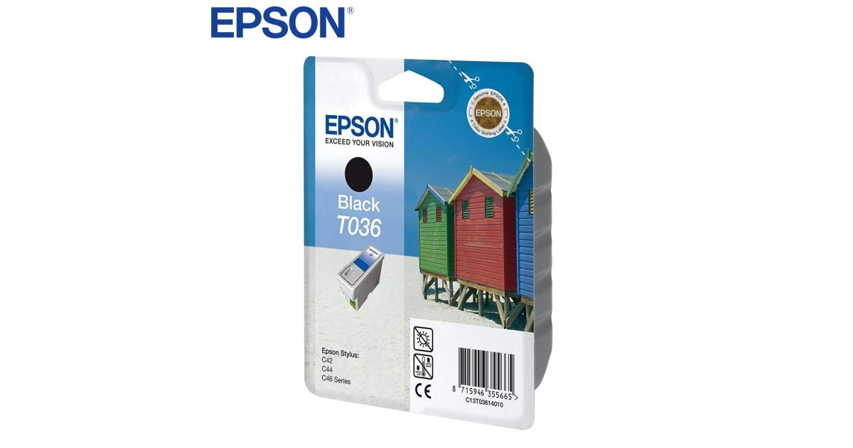 Epson Ink T036 Black (Original) - CompuMe