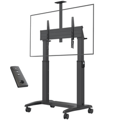 NB North Bayou T100 75″-120″ Motorized TV Bracket Trolley Cart