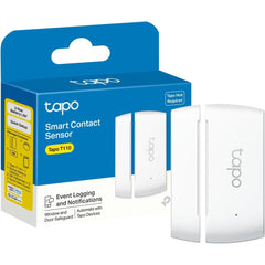 TP-Link Tapo T110 Door Sensor Mini, REQUIRES Tapo Hub, Long Battery Life w/ Sub-1G Low-Power Wireless protocol, Conta Sensor, 15mm Wide Gap Allowed, Real-Time Notification, Smart Action